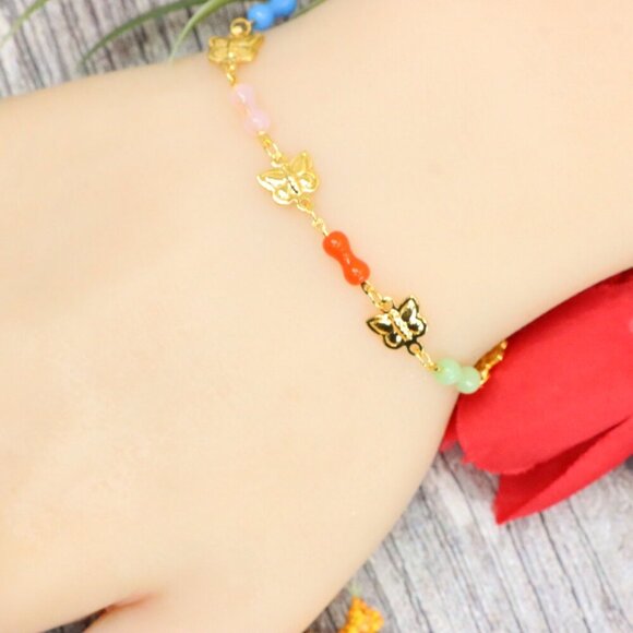 "Trendy Handmade Bracelet – A Stylish Gift for Women & Girls, MAR091617 - Picture 10 of 10